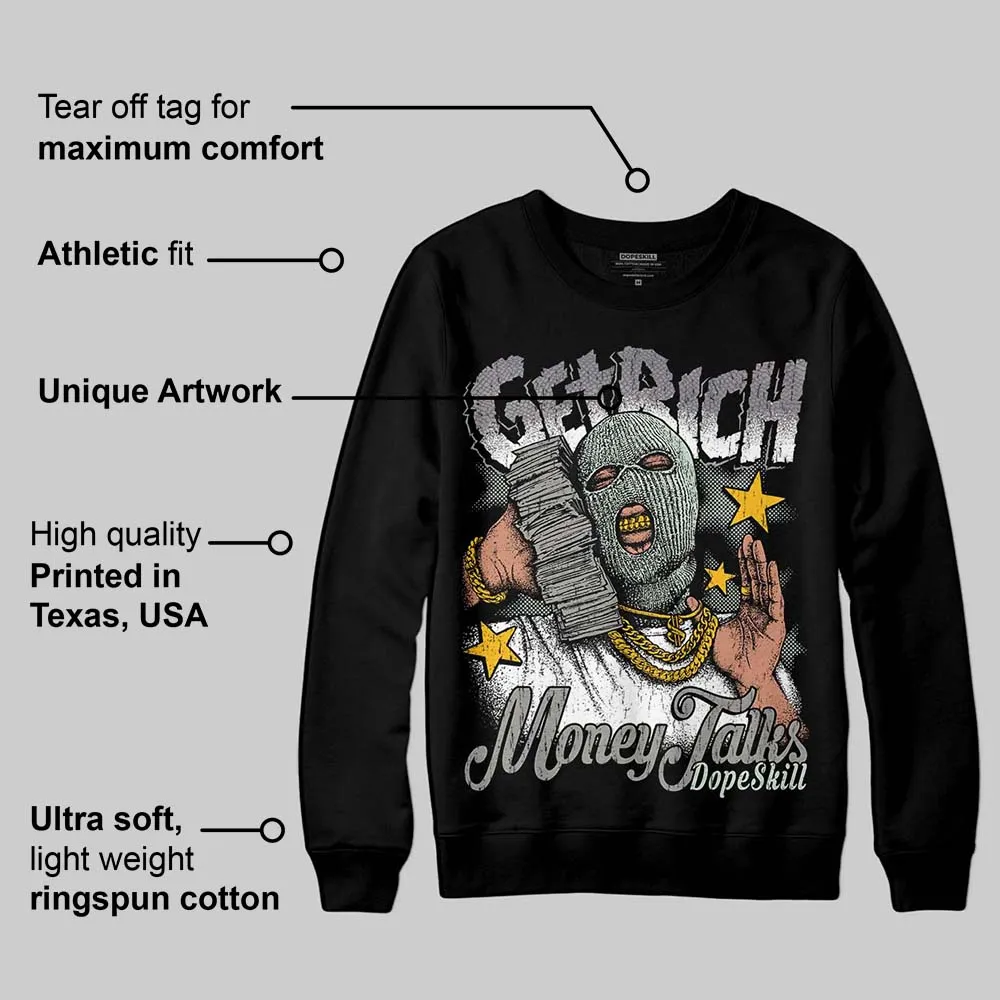 Year Of The Snake 1s DopeSkill Sweatshirt Get Rich Graphic sold by DopeSkill product image thumbnail 3