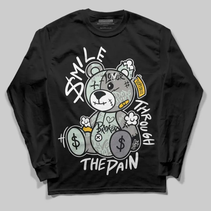 Year Of The Snake 1s DopeSkill Long Sleeve T-Shirt Smile Through The Pain Graphic sold by DopeSkill