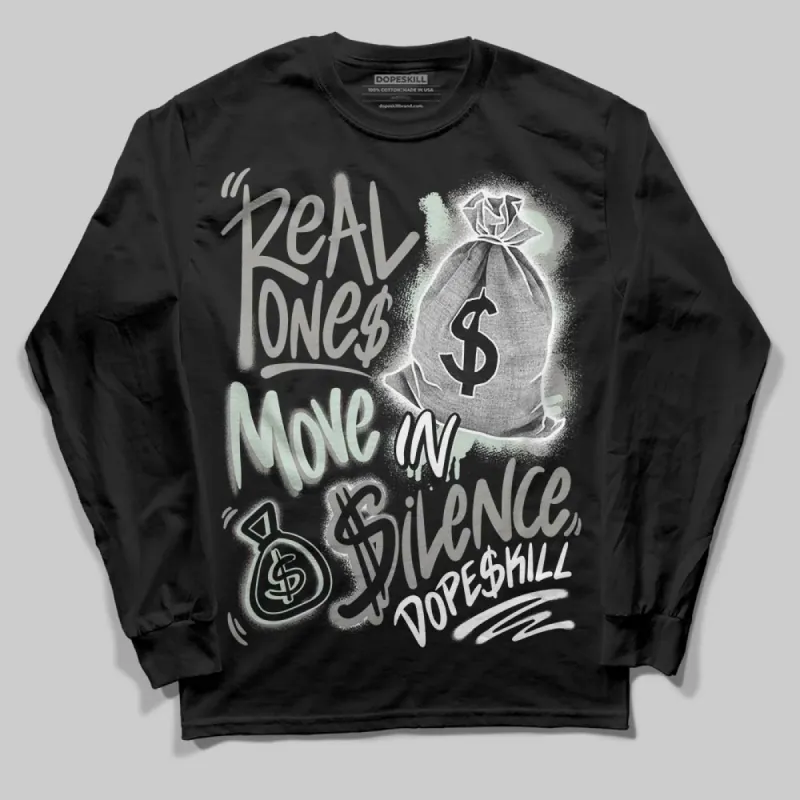 Year Of The Snake 1s DopeSkill Long Sleeve T-Shirt Real Ones Move In Silence Graphic sold by DopeSkill