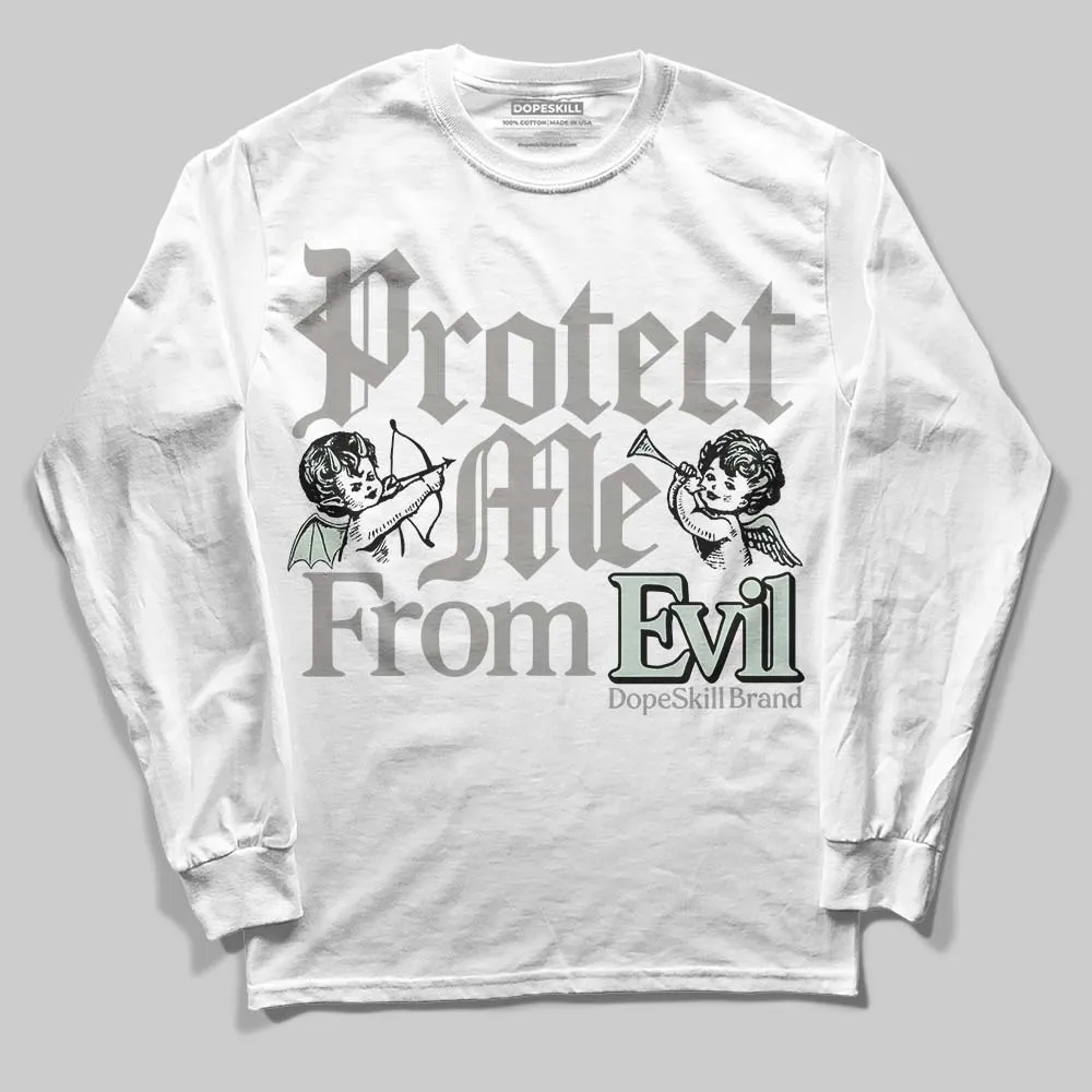 Year Of The Snake 1s DopeSkill Long Sleeve T-Shirt Protect Me From Evil Graphic sold by DopeSkill product image thumbnail 2