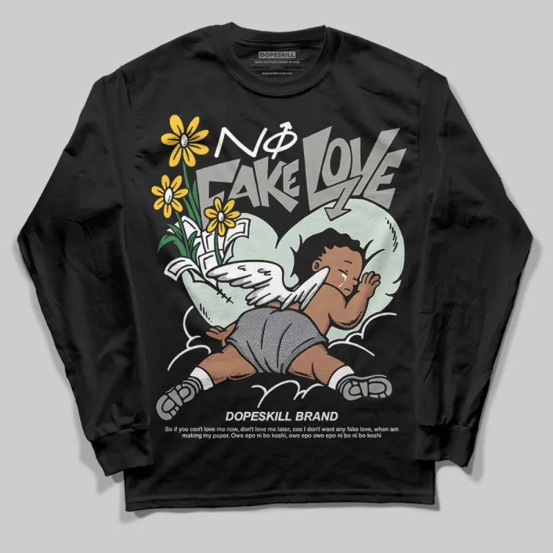 Year Of The Snake 1s DopeSkill Long Sleeve T-Shirt No Fake Love Graphic sold by DopeSkill