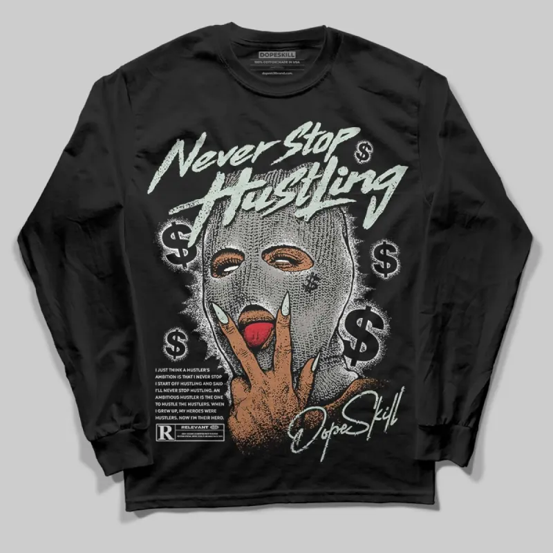 Year Of The Snake 1s DopeSkill Long Sleeve T-Shirt Never Stop Hustling Graphic sold by DopeSkill