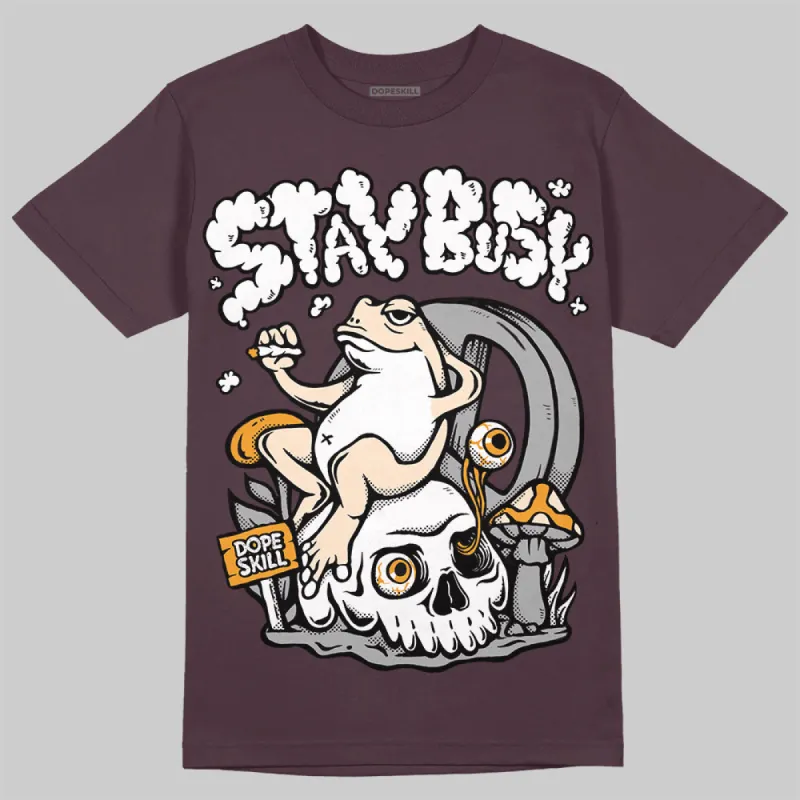 Violet Ore 3s DopeSkill Brown Savana T-shirt Stay Busy Graphic sold by DopeSkill