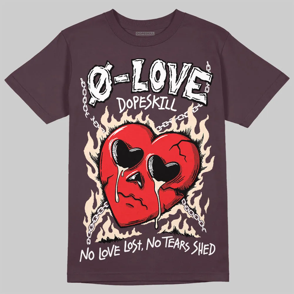 Violet Ore 3s DopeSkill Brown Savana T-shirt Crying Heart Graphic sold by DopeSkill