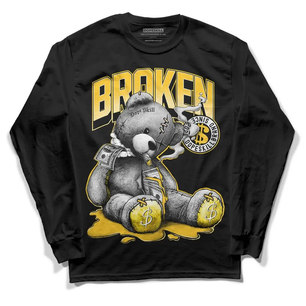 Vivid Sulfur 4s DopeSkill Long Sleeve T-Shirt Sick Bear Graphic sold by DopeSkill product image thumbnail 2