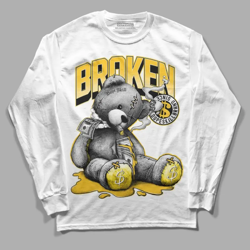 Vivid Sulfur 4s DopeSkill Long Sleeve T-Shirt Sick Bear Graphic sold by DopeSkill