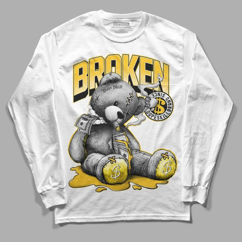 Vivid Sulfur 4s DopeSkill Long Sleeve T-Shirt Sick Bear Graphic sold by DopeSkill