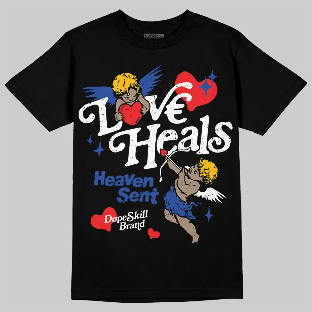 Royal Blue Collection DopeSkill T-Shirt New Love Heals Graphic sold by DopeSkill product image thumbnail 2