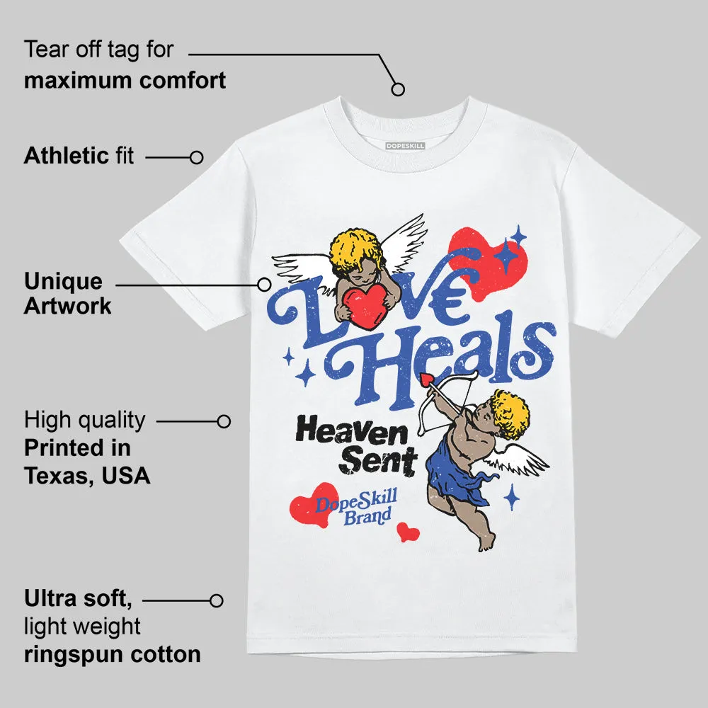 Royal Blue Collection DopeSkill T-Shirt New Love Heals Graphic sold by DopeSkill product image thumbnail 4