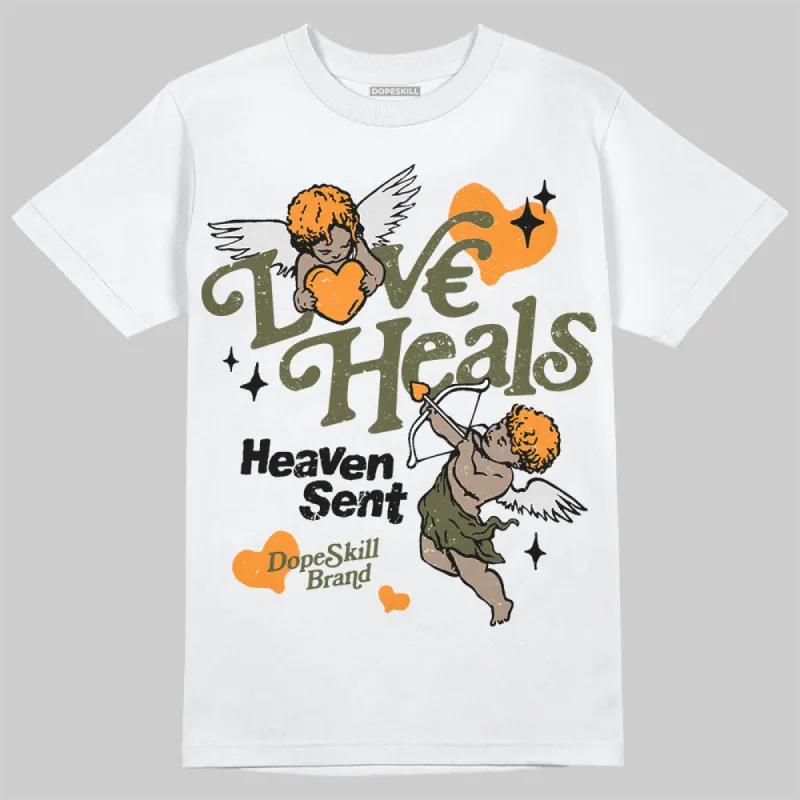 Olive Collection DopeSkill T-Shirt New Love Heals Graphic sold by DopeSkill