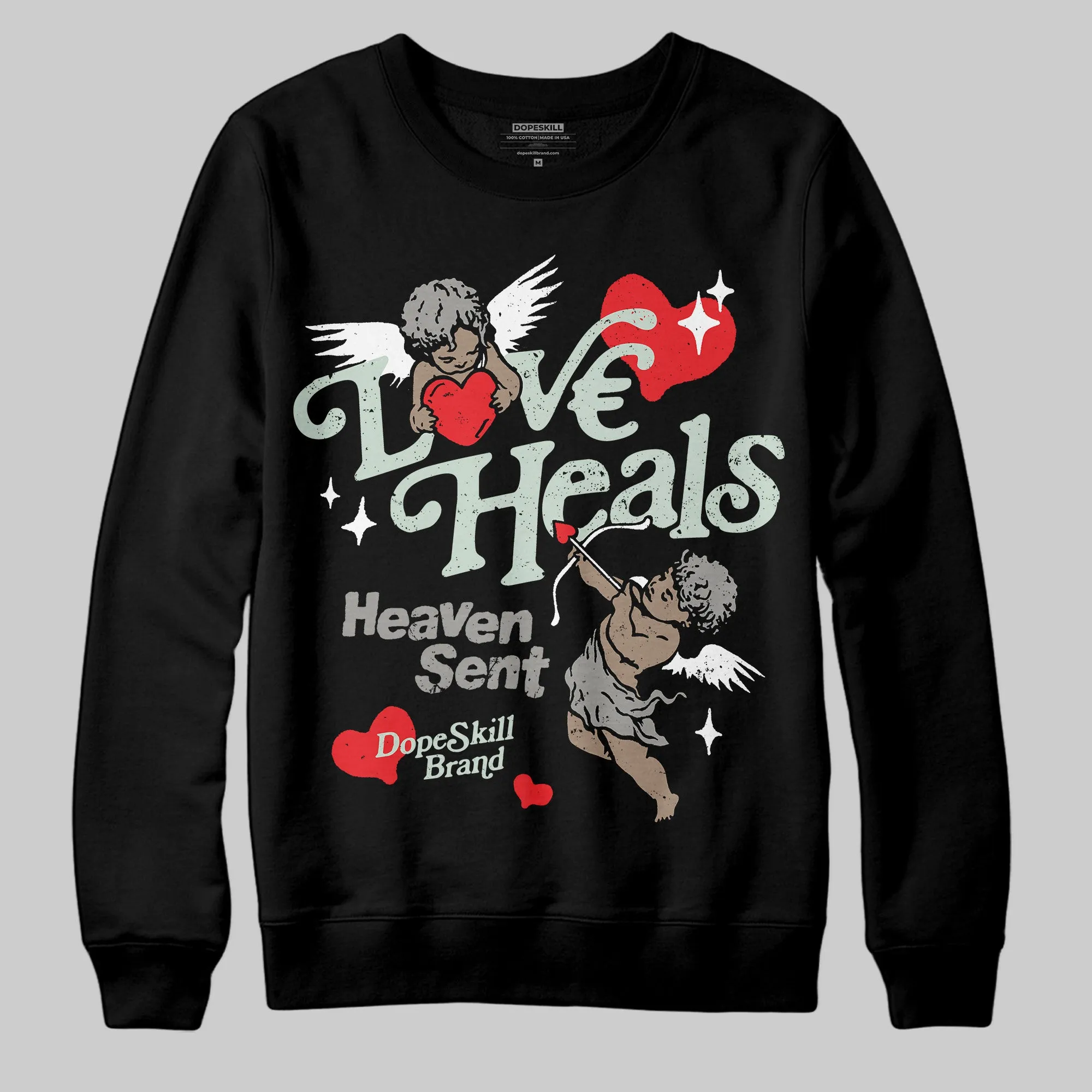 Year Of The Snake 1s DopeSkill Sweatshirt New Love Heals Graphic sold by DopeSkill