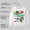 Lucky Green 5s DopeSkill Sweatshirt New Love Heals Graphic sold by DopeSkill