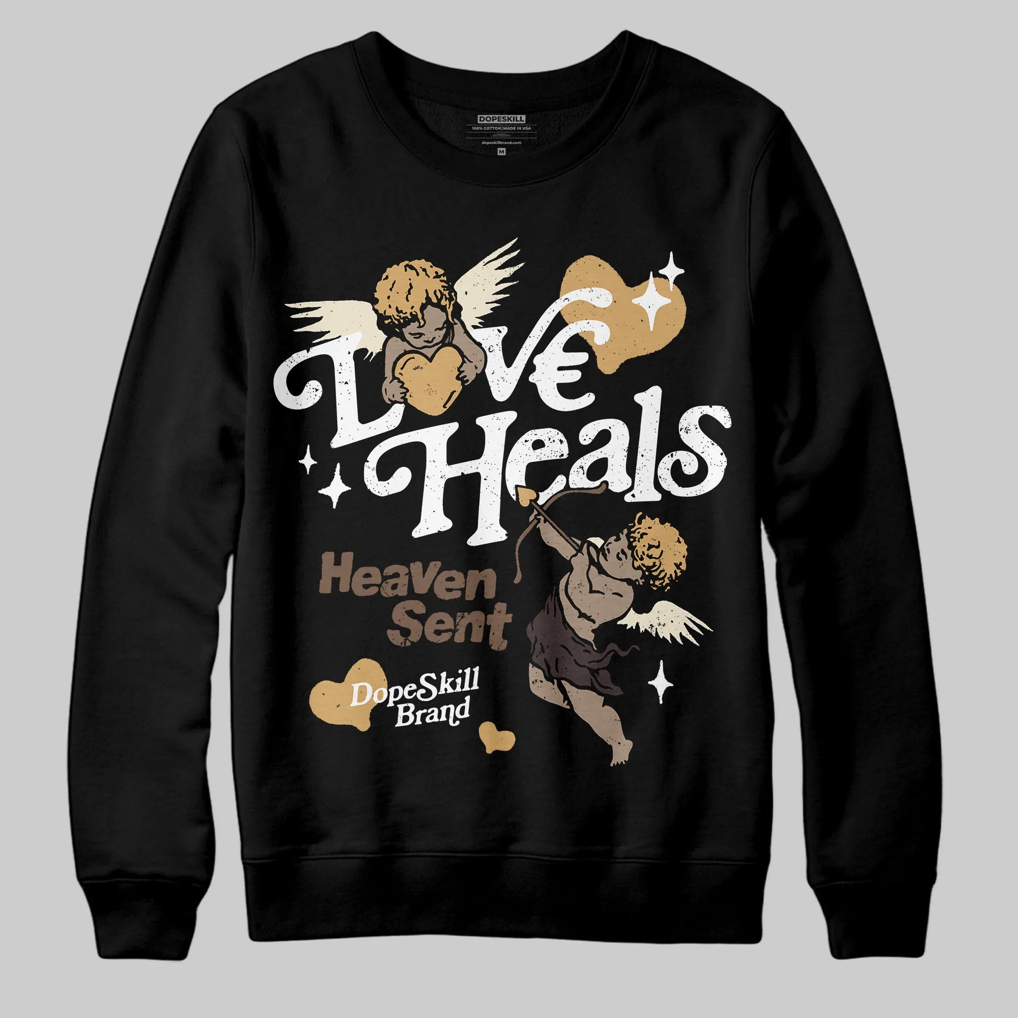 Earth 5s DopeSkill Sweatshirt New Love Heals Graphic sold by DopeSkill product image thumbnail 2