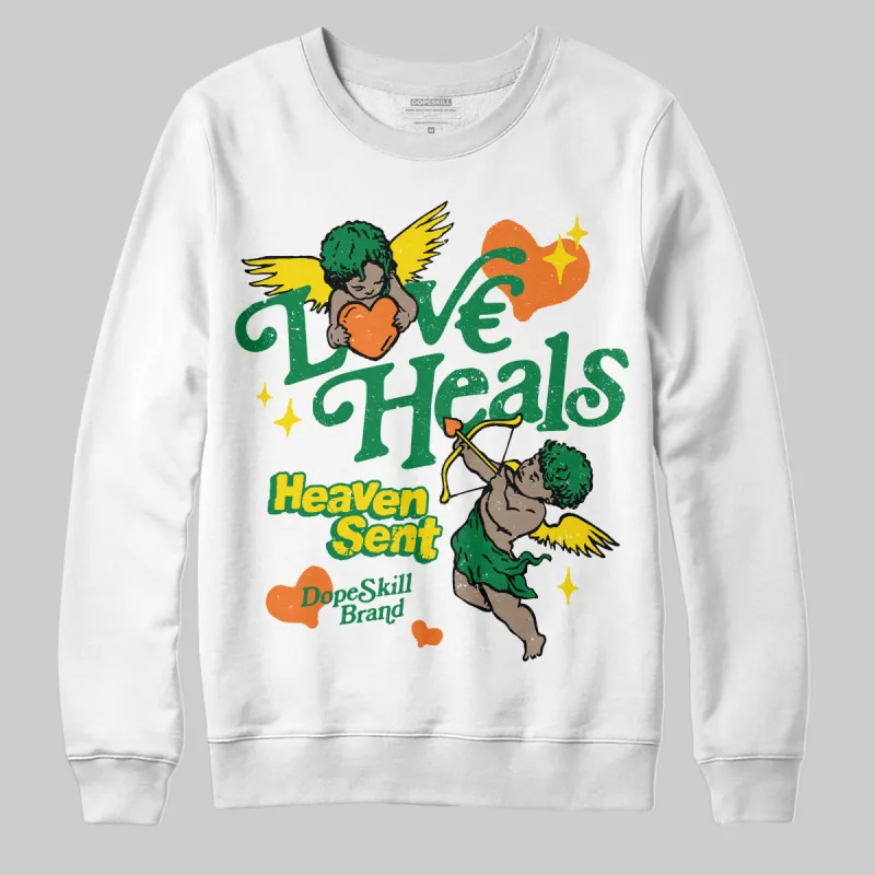 Dunk Reverse Brazil DopeSkill Sweatshirt New Love Heals Graphic sold by DopeSkill