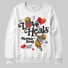 Black Taxi 12s DopeSkill Sweatshirt New Love Heals Graphic sold by DopeSkill