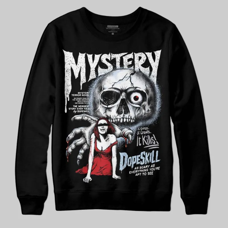 Black Metallic Reimagined 5s DopeSkill Sweatshirt Mystery Ghostly Grasp Graphic sold by DopeSkill