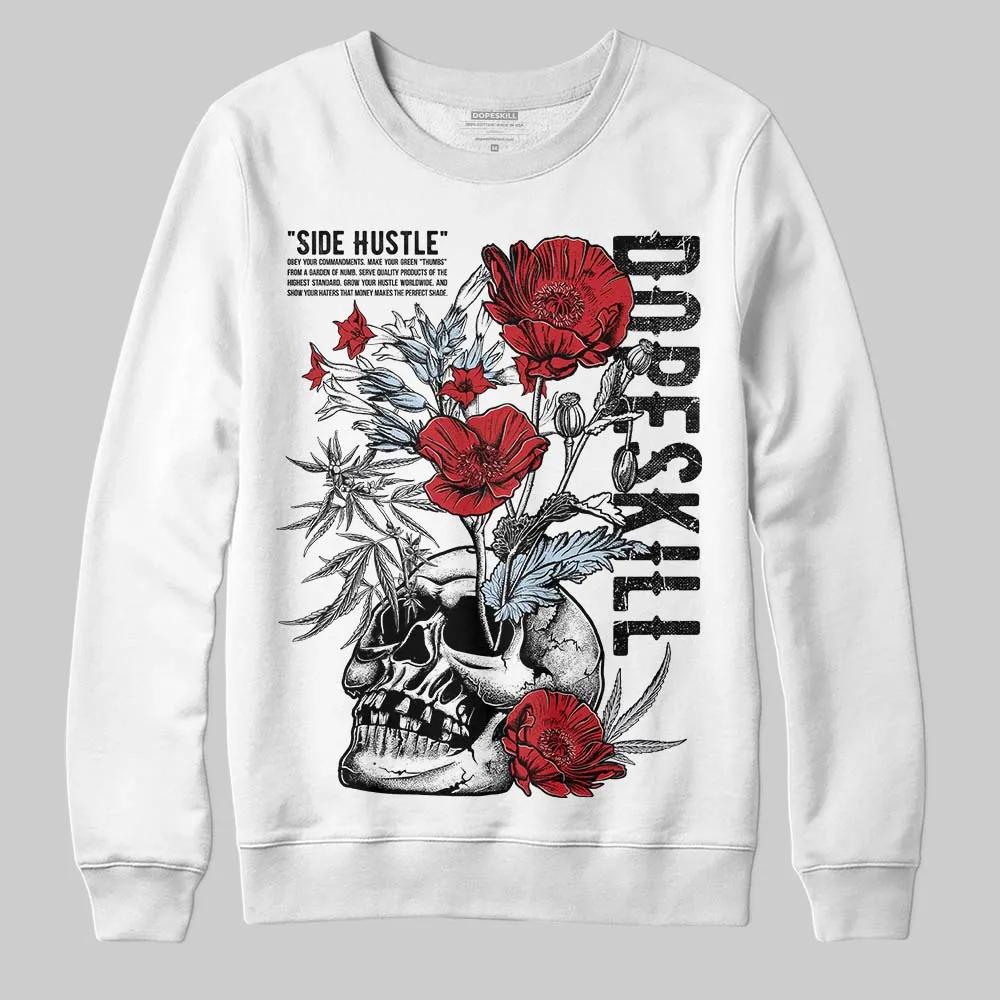 Black Metallic Reimagined 5s DopeSkill Sweatshirt Side Hustle Graphic sold by DopeSkill product image thumbnail 2