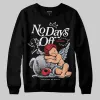 Black Metallic Reimagined 5s DopeSkill Sweatshirt New No Days Off Graphic sold by DopeSkill
