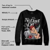 Black Metallic Reimagined 5s DopeSkill Sweatshirt New No Days Off Graphic sold by DopeSkill