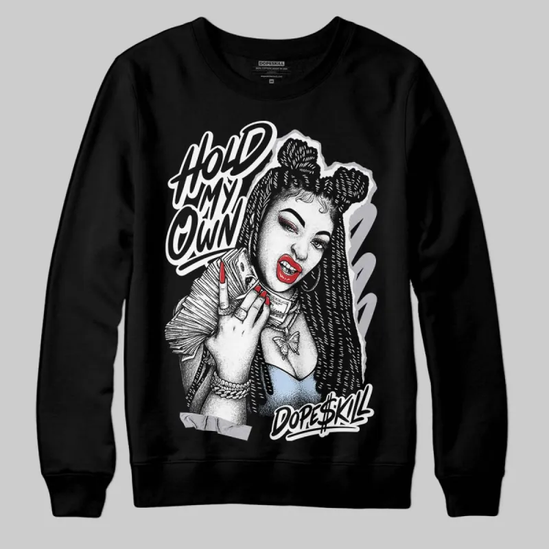 Black Metallic Reimagined 5s DopeSkill Sweatshirt New H.M.O Graphic sold by DopeSkill