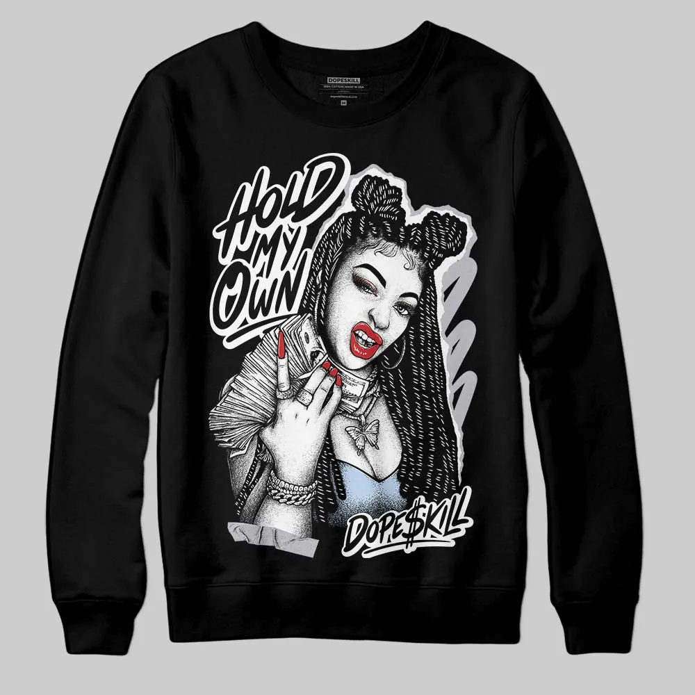 Black Metallic Reimagined 5s DopeSkill Sweatshirt New H.M.O Graphic sold by DopeSkill