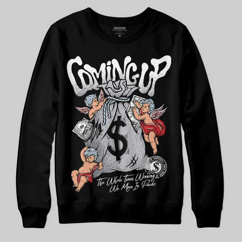 Black Metallic Reimagined 5s DopeSkill Sweatshirt Money Bag Coming Up Graphic sold by DopeSkill