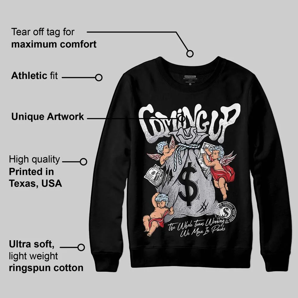 Black Metallic Reimagined 5s DopeSkill Sweatshirt Money Bag Coming Up Graphic sold by DopeSkill product image thumbnail 3