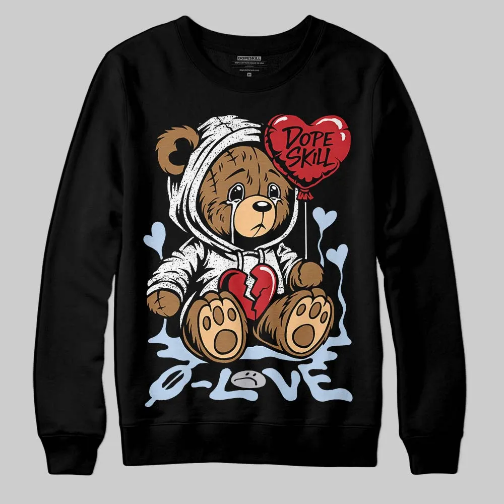 Black Metallic Reimagined 5s DopeSkill Sweatshirt Broken Bear Graphic sold by DopeSkill