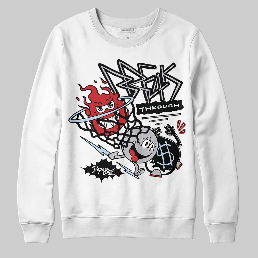 Black Metallic Reimagined 5s DopeSkill Sweatshirt Break Through Graphic sold by DopeSkill product image thumbnail 2
