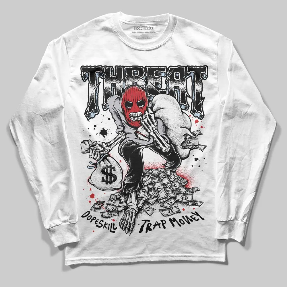 Black Metallic Reimagined 5s DopeSkill Long Sleeve T-Shirt Threat Graphic sold by DopeSkill product image thumbnail 2