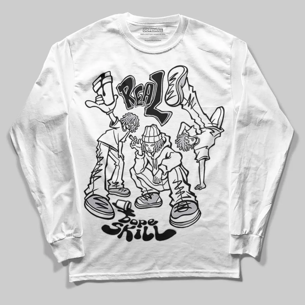 Black Metallic Reimagined 5s DopeSkill Long Sleeve T-Shirt Real Y2K Players Graphic sold by DopeSkill product image thumbnail 2