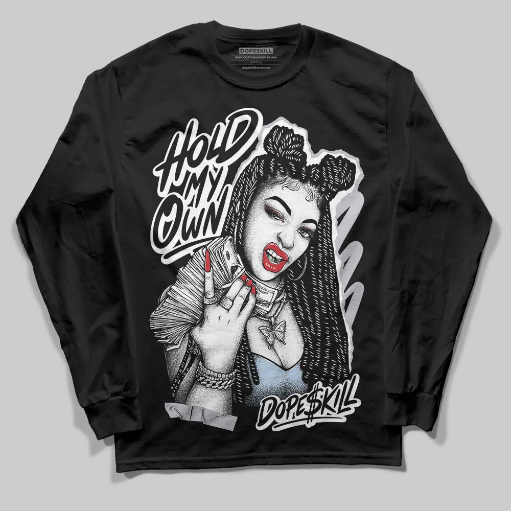 Black Metallic Reimagined 5s DopeSkill Long Sleeve T-Shirt New H.M.O Graphic sold by DopeSkill