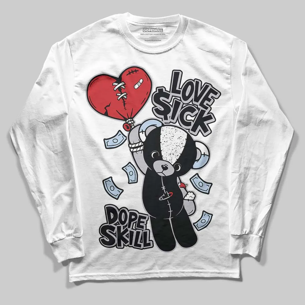 Black Metallic Reimagined 5s DopeSkill Long Sleeve T-Shirt Love Sick Graphic sold by DopeSkill product image thumbnail 2