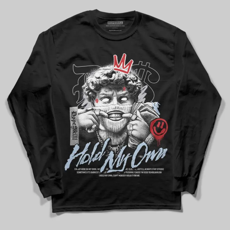 Black Metallic Reimagined 5s DopeSkill Long Sleeve T-Shirt In My Way Graphic sold by DopeSkill