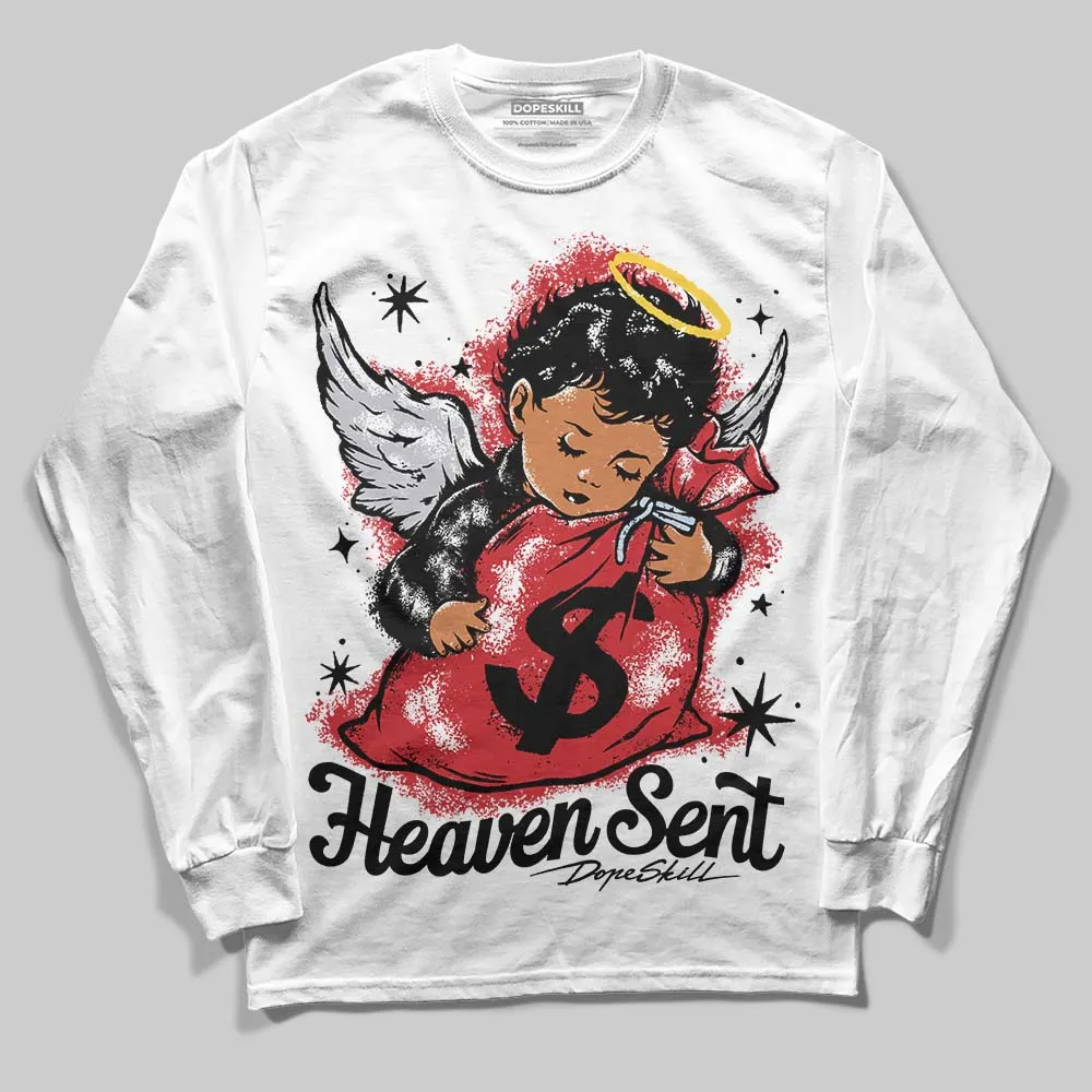 Black Metallic Reimagined 5s DopeSkill Long Sleeve T-Shirt Heaven Sent Graphic sold by DopeSkill product image thumbnail 2