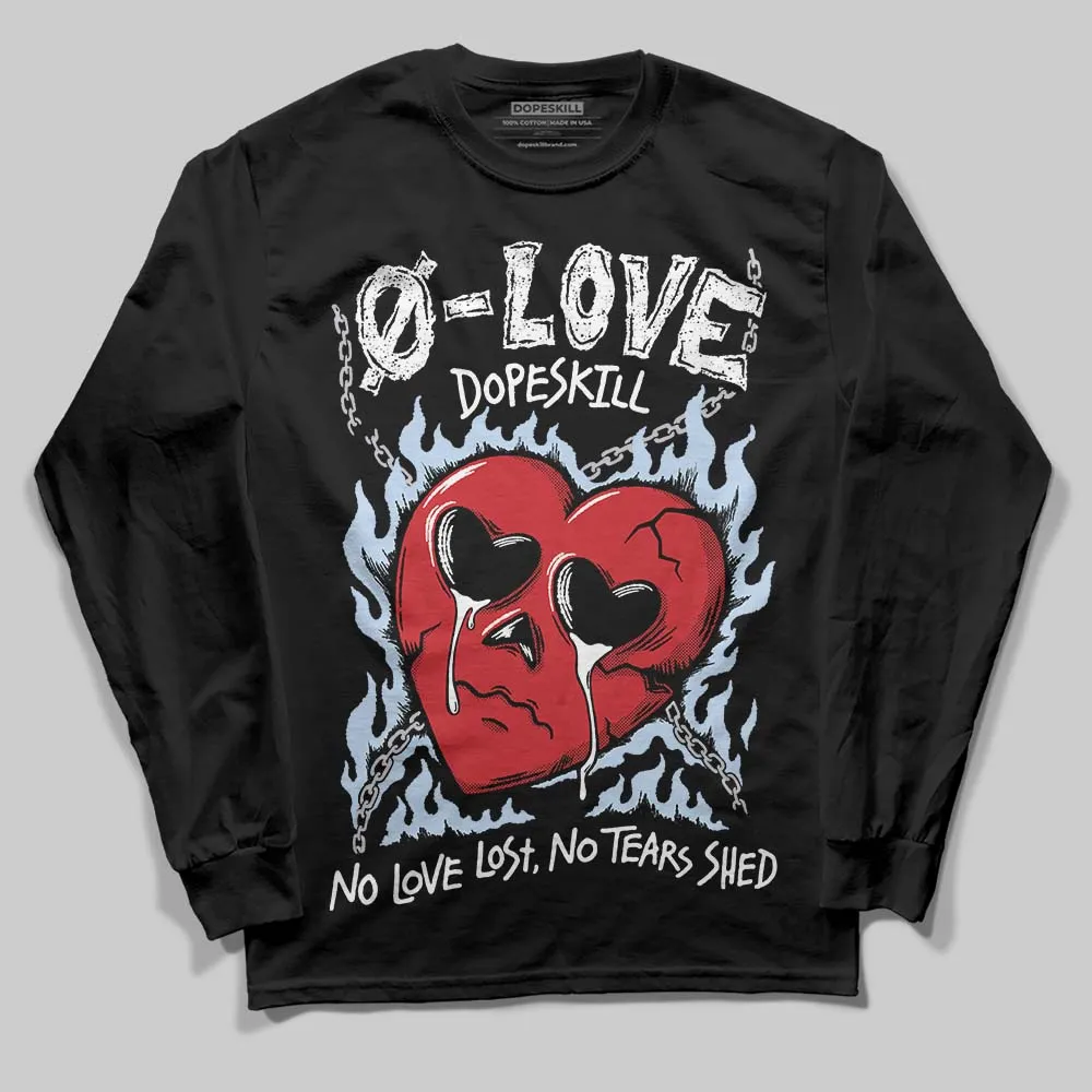 Black Metallic Reimagined 5s DopeSkill Long Sleeve T-Shirt Crying Heart Graphic sold by DopeSkill