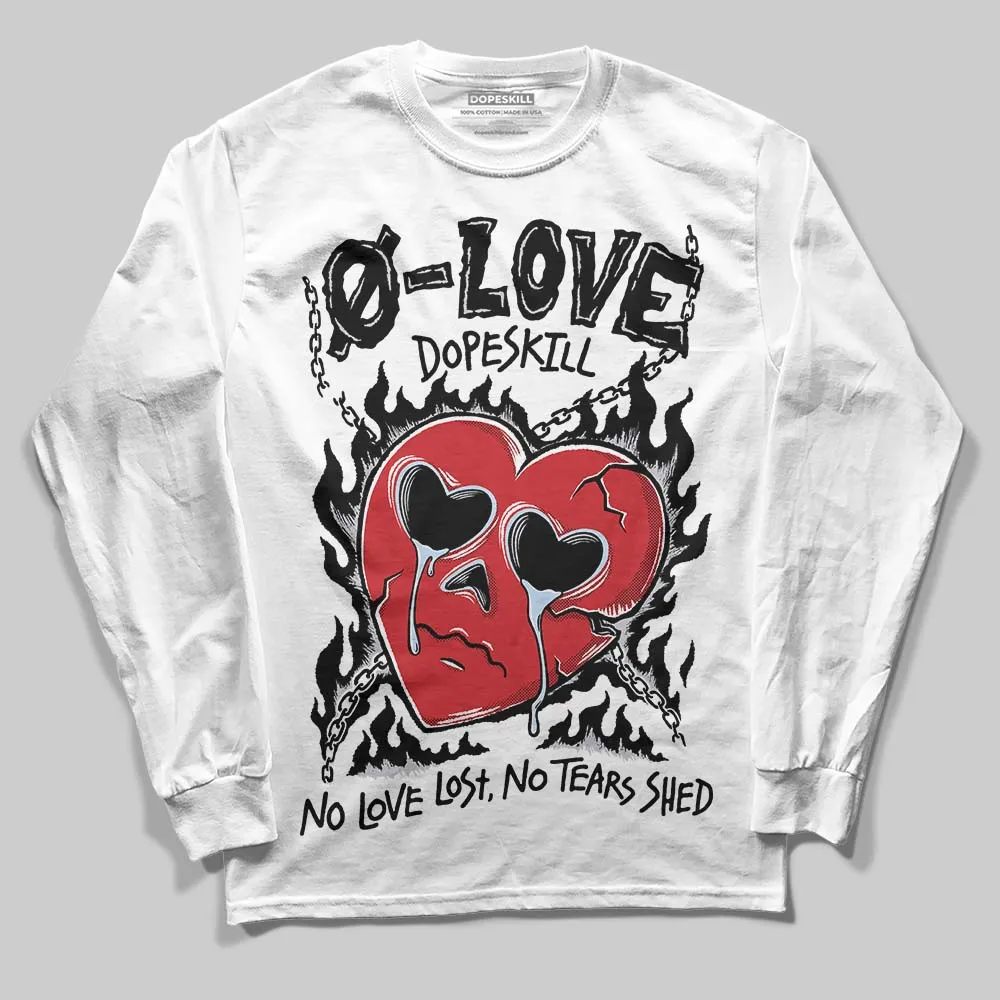 Black Metallic Reimagined 5s DopeSkill Long Sleeve T-Shirt Crying Heart Graphic sold by DopeSkill product image thumbnail 2