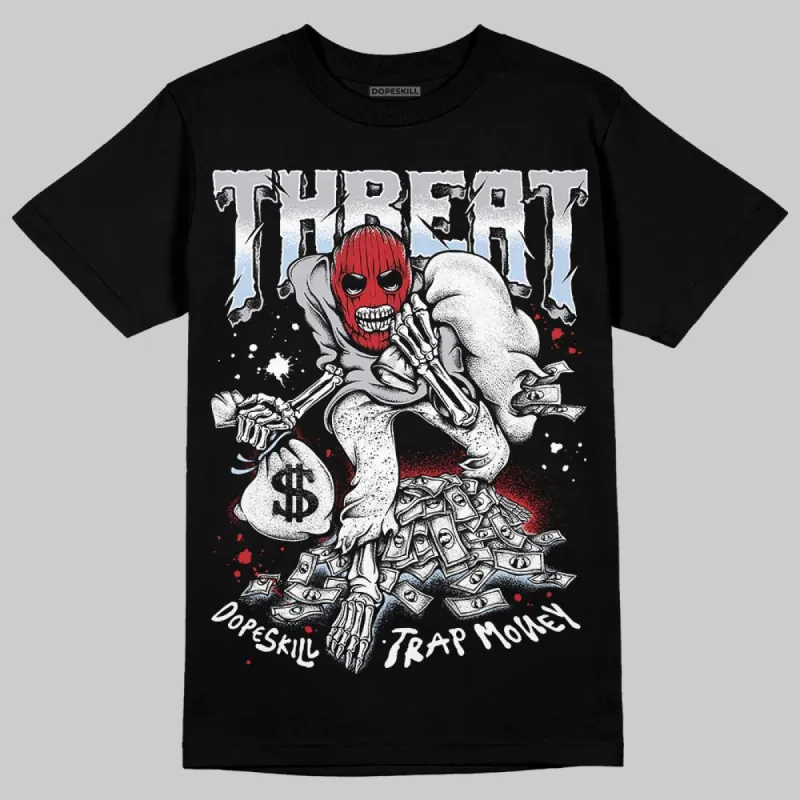 Black Metallic Reimagined 5s DopeSkill T-Shirt Threat Graphic sold by DopeSkill