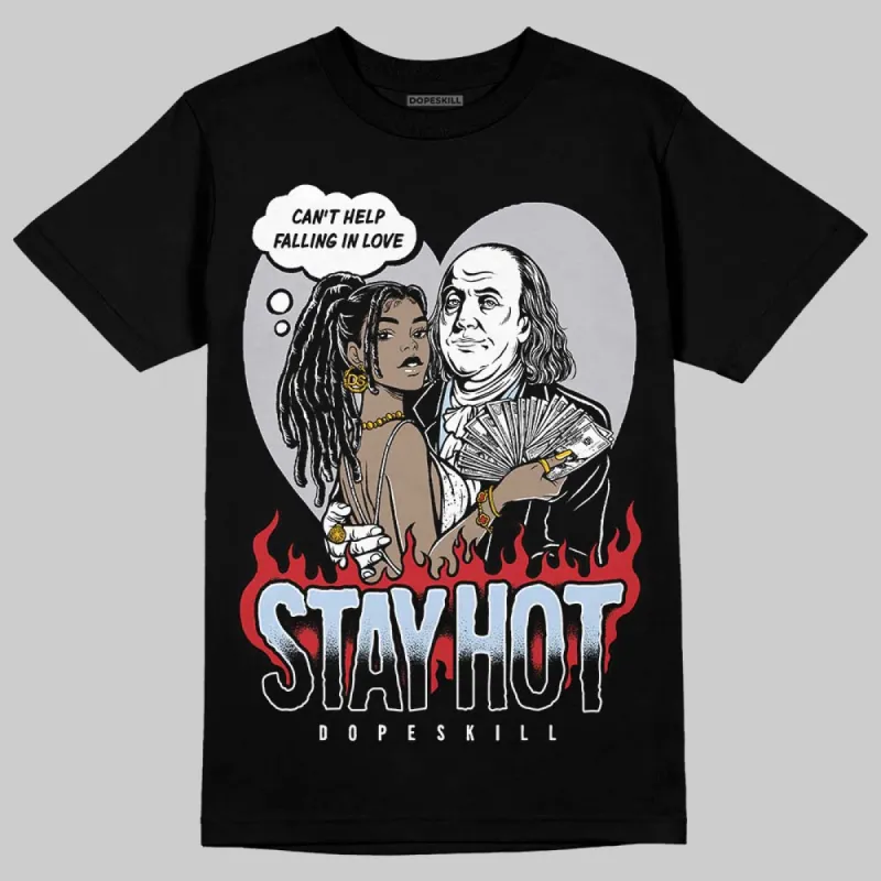 Black Metallic Reimagined 5s DopeSkill T-Shirt Stay Hot Graphic sold by DopeSkill