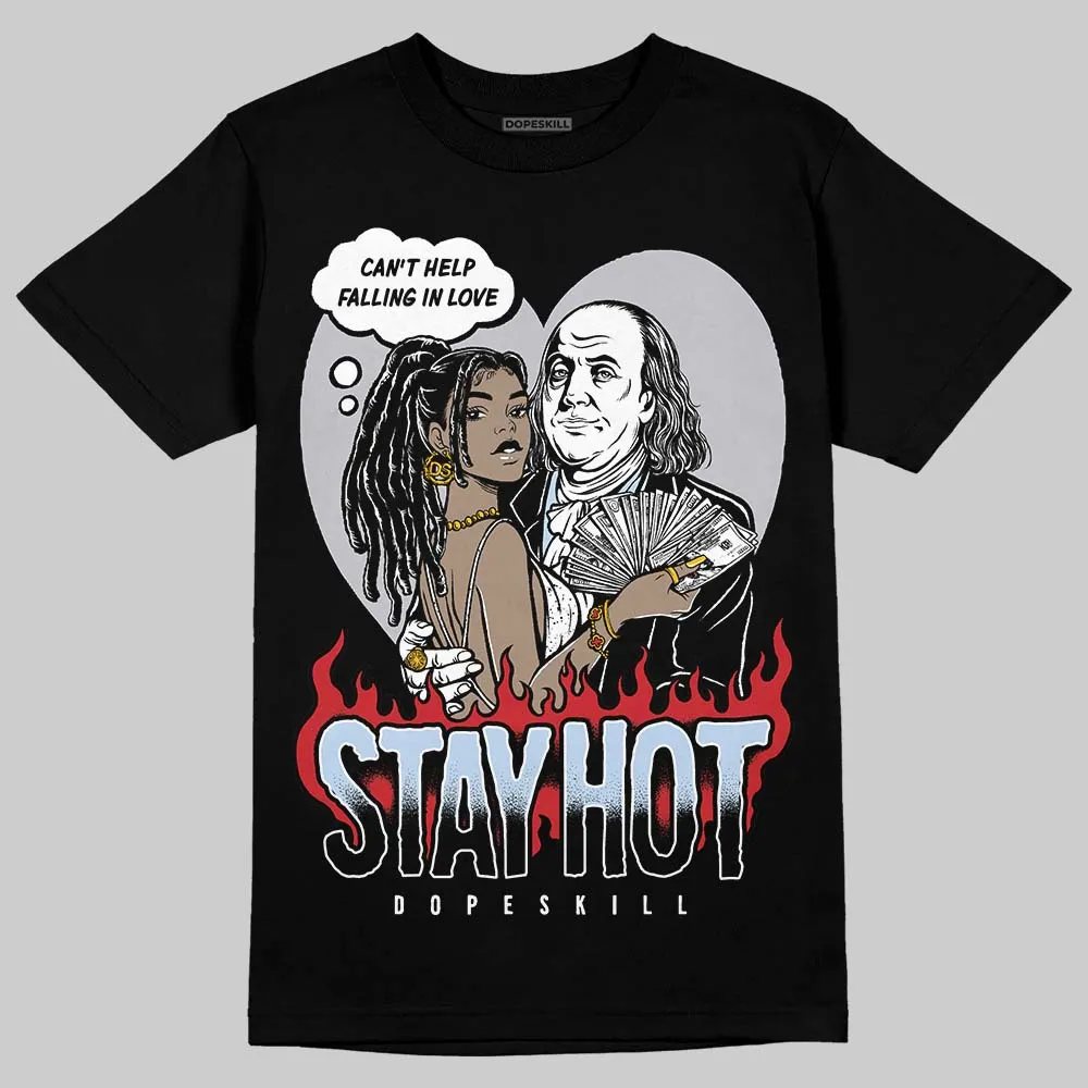 Black Metallic Reimagined 5s DopeSkill T-Shirt Stay Hot Graphic sold by DopeSkill