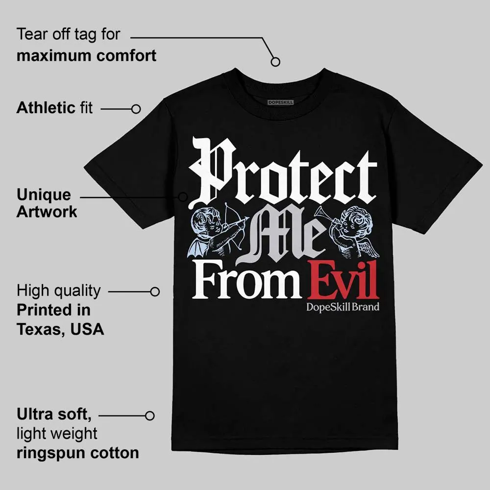 Black Metallic Reimagined 5s DopeSkill T-Shirt Protect Me From Evil Graphic sold by DopeSkill product image thumbnail 3