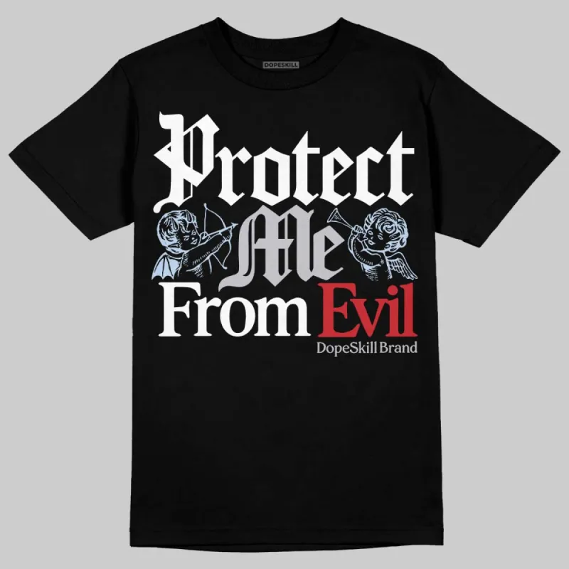 Black Metallic Reimagined 5s DopeSkill T-Shirt Protect Me From Evil Graphic sold by DopeSkill