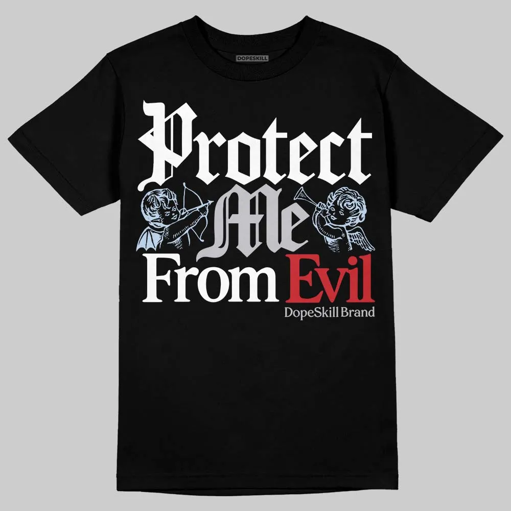 Black Metallic Reimagined 5s DopeSkill T-Shirt Protect Me From Evil Graphic sold by DopeSkill