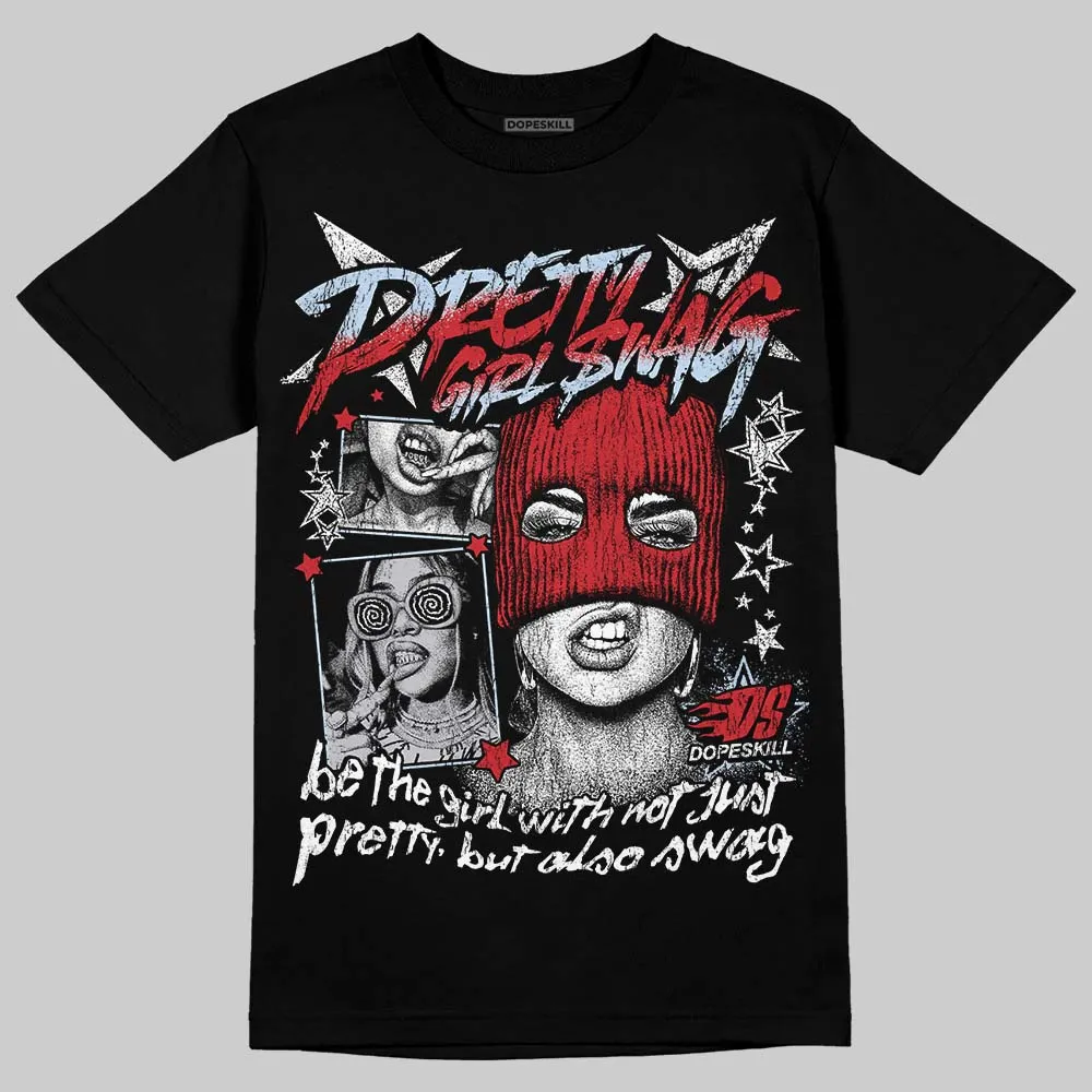 Black Metallic Reimagined 5s DopeSkill T-Shirt Pretty Girl Swag Graphic sold by DopeSkill