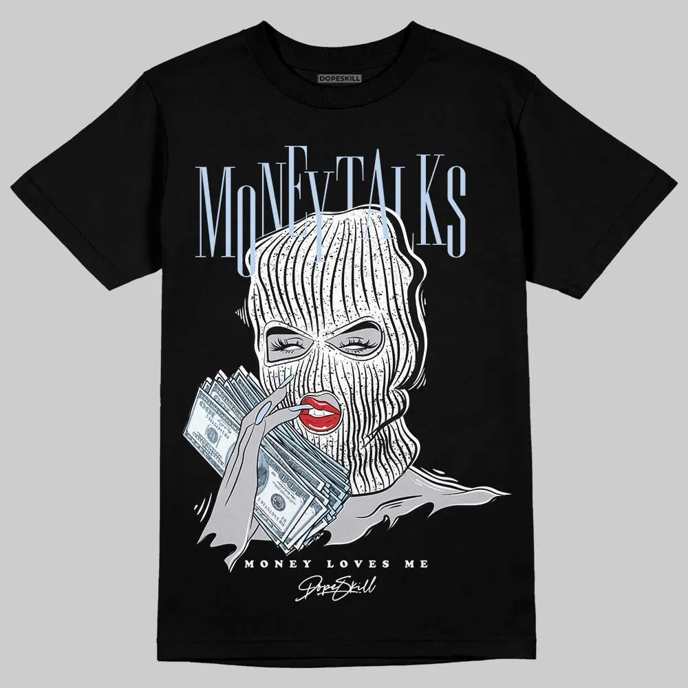 Black Metallic Reimagined 5s DopeSkill T-Shirt Money Talks Graphic sold by DopeSkill