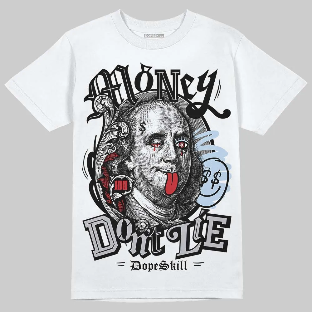 Black Metallic Reimagined 5s DopeSkill T-Shirt Money Don't Lie Graphic sold by DopeSkill product image thumbnail 2