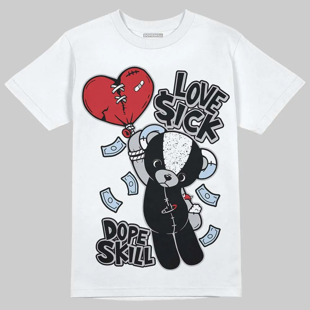 Black Metallic Reimagined 5s DopeSkill T-Shirt Love Sick Graphic sold by DopeSkill product image thumbnail 2
