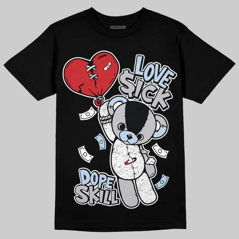 Black Metallic Reimagined 5s DopeSkill T-Shirt Love Sick Graphic sold by DopeSkill
