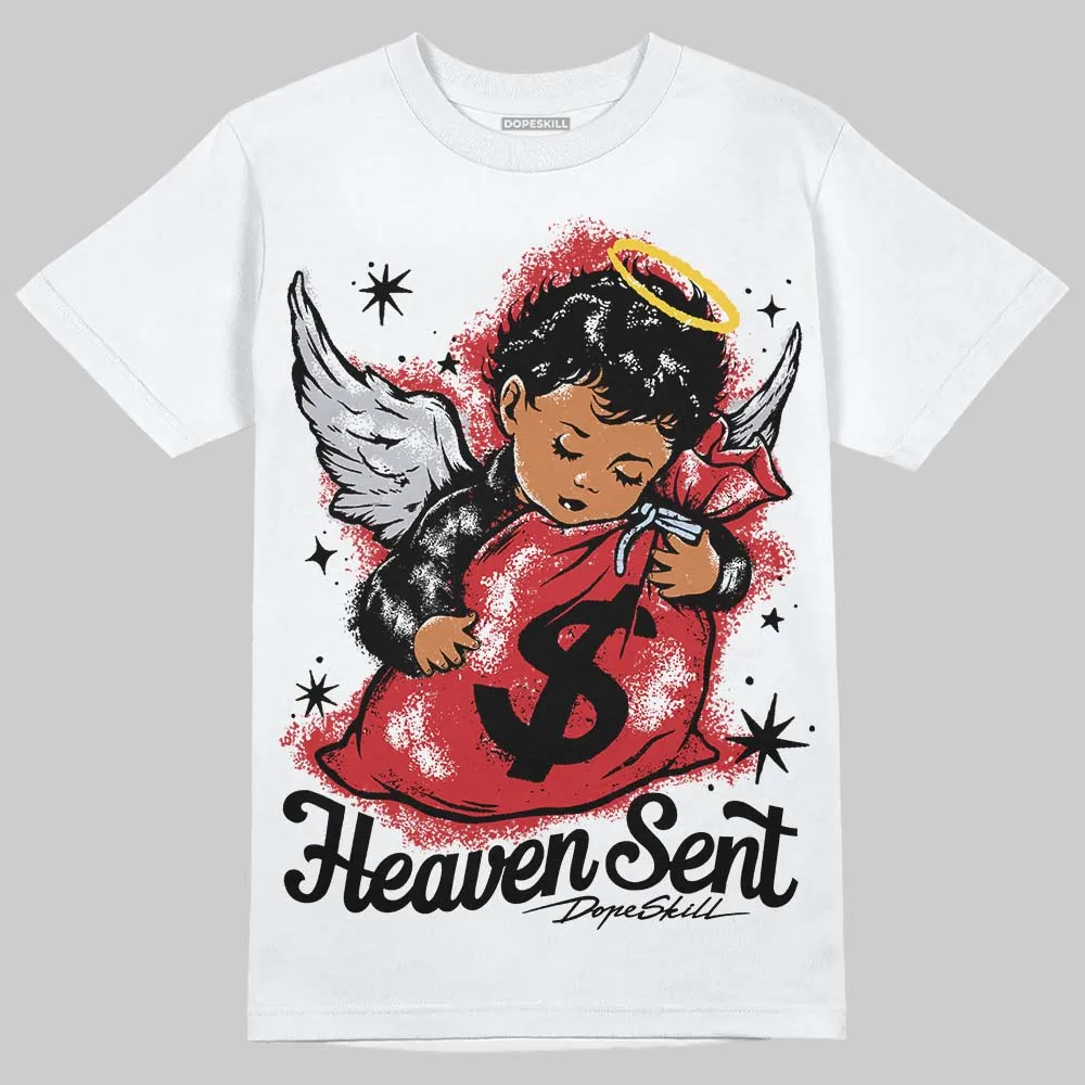 Black Metallic Reimagined 5s DopeSkill T-Shirt Heaven Sent Graphic sold by DopeSkill product image thumbnail 2