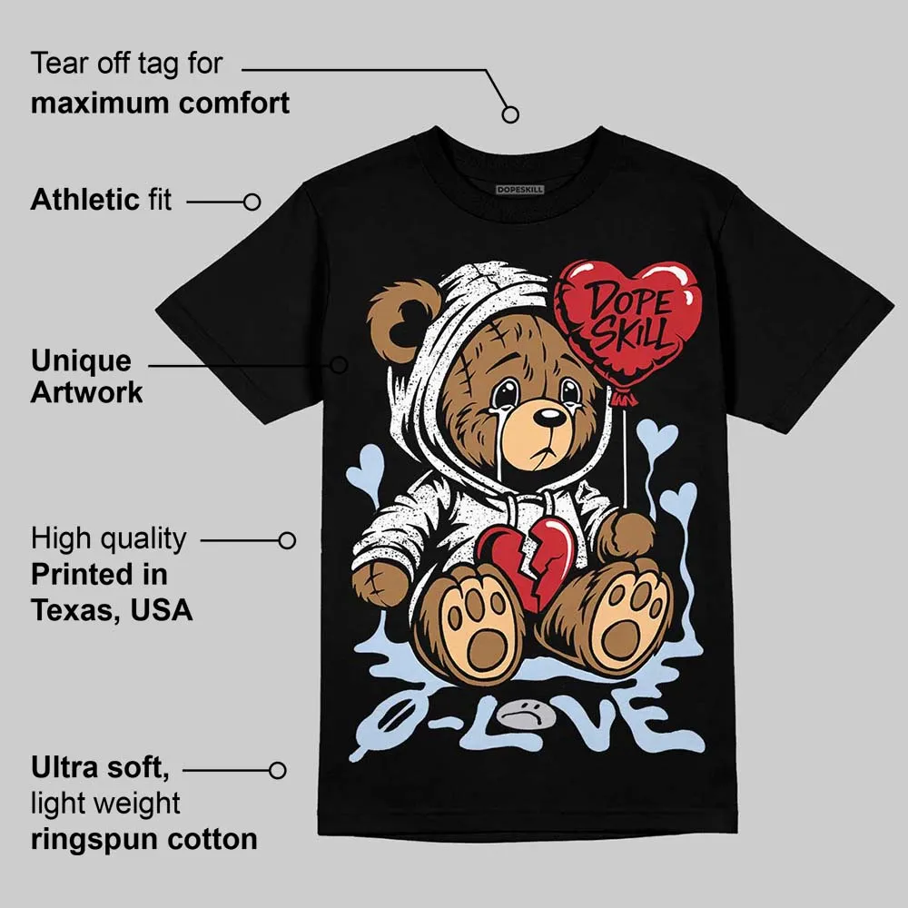 Black Metallic Reimagined 5s DopeSkill T-Shirt Broken Bear Graphic sold by DopeSkill product image thumbnail 3